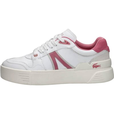 Lacoste L002 Evo Dames Sneakers - Wit/Roze - Maat 36
