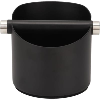 Koffie Afklopbak RVS Koffieprut Afklopbak met Afklopstang voor Cafés Westers black