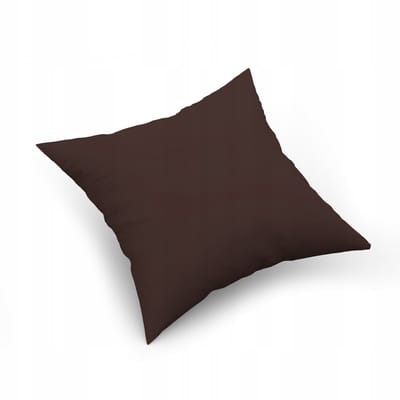 Katoenen Kussensloop 40x40cm - Bruin - Nederlands Product