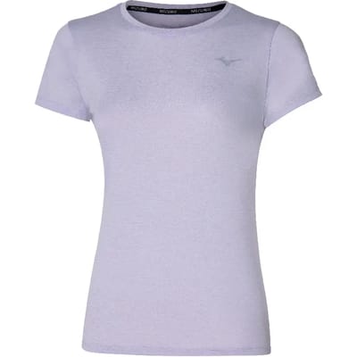 Mizuno Impulse Core T-shirt Met Korte Mouwen Paars XS Vrouw