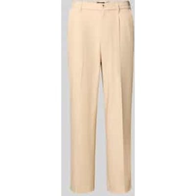 wide leg fit stoffen broek met viscose