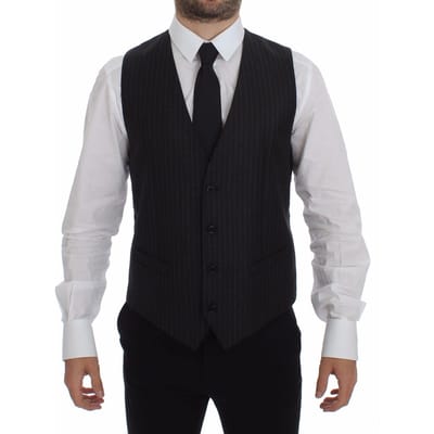 Gestreept Vest Formele Stijl