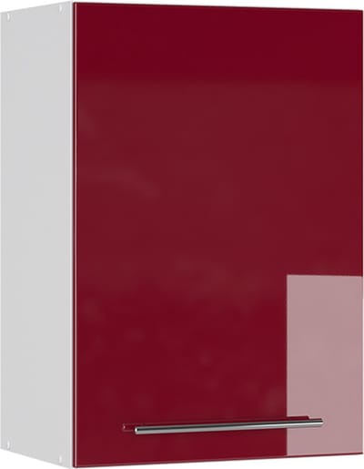Vicco Fame-Line Badkamerkast – 50 x 72 cm Bordeauxrode hoogglans