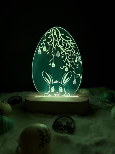 Pasen decoratie lichtjes - Paasdecoratie - Pasen decoratie - Paashaas - Pasen versiering - Pasen kinderen - Pasen decoratie loberon - Paasversiering - Paasversiering verlichting - Paas versieringen - Paaseieren - Paaseieren decoratie - Paaseitjes