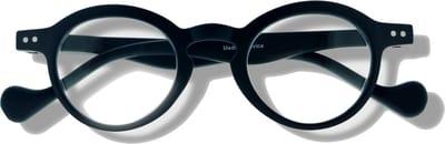 Noci Eyewear RYCB336 leesbril Morris +1.00 - Mat zwart - incl. opbergzakje