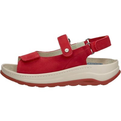 Wolky 0335010 570 Dames Sandalen - Rood - 39