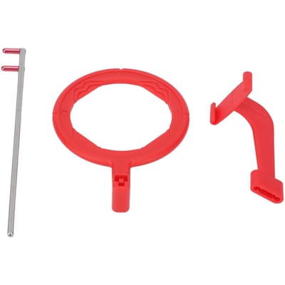 Positionneur de Film Radiographique Dentaire Support Professionnel Kit Système de Positionnement de Film Radiographique Intra-Oral Rouge red