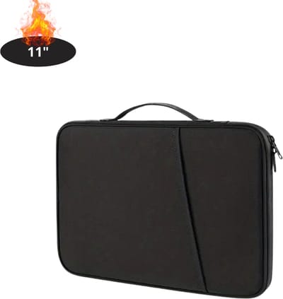 Nivard Laptoptas Krasbestendig - Laptop Sleeve - Rugtas - Schoudertas - Laptoshoes - Kantoortas - Dames & Heren - 11 Inch - Zwart