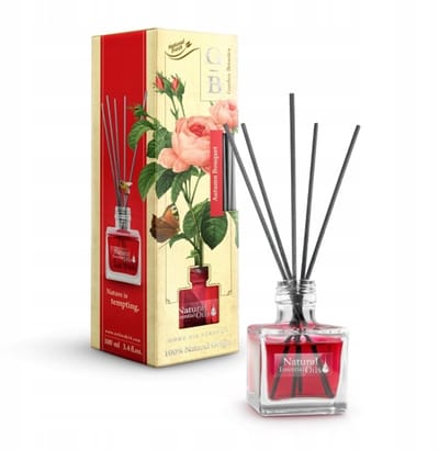 Elix - Geurstokjes Diffuser - Reed Diffuser - Luchtverfrisser - Interieur Parfum - Langdurige Geur - voor Woonkamer, Slaapkamer, Badkamer & Kantoor - 100ml - Autumn Bouquet