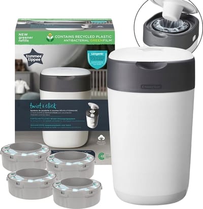 TOMMEE TIPPEE SANGENIC Twist and Click luiermandje + 4 navullingen