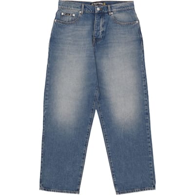 Jeans Man Baggy Denim Pants Medium Blue