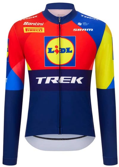 Santini Replica Lidl-trek 2025 Trui Met Lange Mouwen Veelkleurig XS Man
