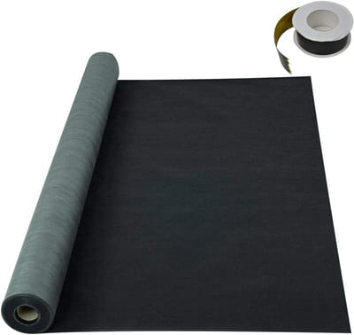 Dakonderspanbaan 115 g/m² - vochtwering, ademend, antraciet, 0,75 m x 25 m