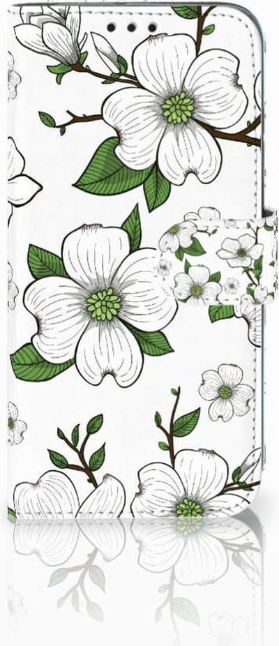 Book Case voor Honor 10 Lite Hoesje Dogwood Flowers