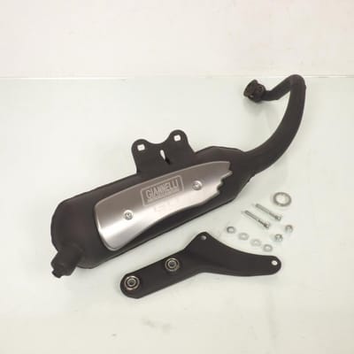 GIANNELLI uitlaatdemper voor scooter Peugeot 50 Jet Rnc Darkside 2010 tot 2017 Gloednieuw