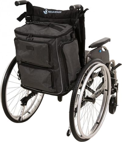 Torba Luxe rolstoel & scootmobieltas - grijs/zwart