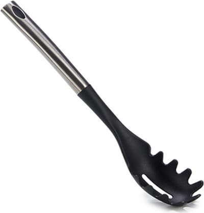 Arte Regal Spaghettilepel 34 Cm Nylon/staal Zwart/grijs