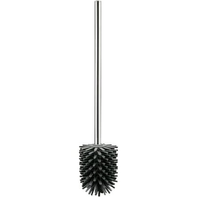 tesa siliconen toiletborstel hygiënische vervangende borstel – donkergrijs 37,4x7,1x7,4cm