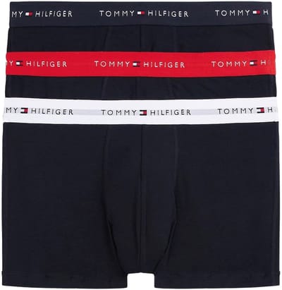Tommy Hilfiger Trunk Boxershorts Heren (3-pack) - Maat S