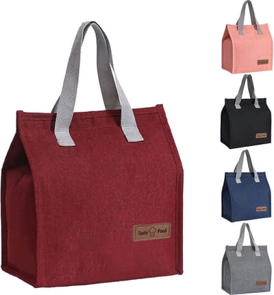 SnelShoppen - Herbruikbare Geïsoleerde Lunchtas voor Vrouwen en Mannen, Lekvrije Koeltas voor Kinderen, Jongens en Meisjes, Ideaal voor Werk, School e