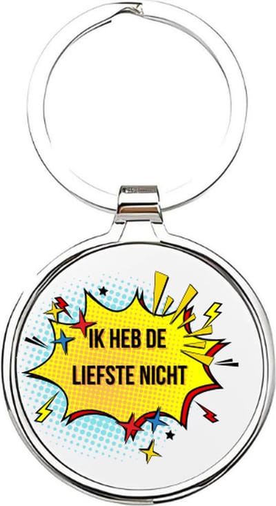 Akyol - Ik heb de liefste nicht Sleutelhanger - nicht - De leukste nicht - Nicht sleutelhanger - sleutelhanger - Sleutelhanger voor nichten - Familie sleutelhanger - verjaardagscadeautje - cadeau voor de liefste nicht - cousin - 4 x 7,5 CM