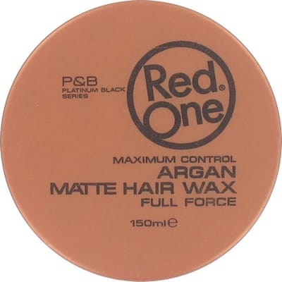 6x RedOne Haarwax – Matt Hair Wax Argan