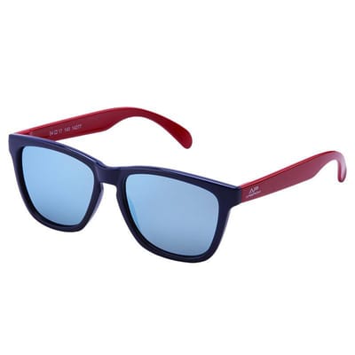 Pro Care Excellent Quality® Amoy Florus HD 1.1mm 7 Layers Polarized Lens - TR-90 Frame - Anti-Reflect coating - 100% UVA + UVB Bescherming - Zonnebril Heren Dames Gepolariseerd - Zonnebrillen - Lens Blauw - Frame Blauw Roo