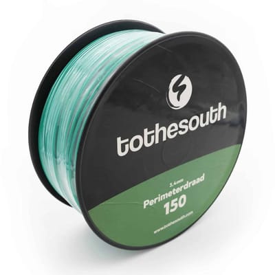 To the South® 3.4mm Universeel Perimeterdraad / Begrenzingsdraad geschikt voor alle Robotmaaiers - 150 meter