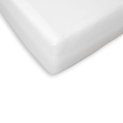Briljant Baby Molton Hoeslaken Co Sleeper - 50x90 - Molton Hoeslaken - 2 Pack - Co-Sleeper - Wit - 100% Katoen