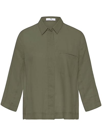 Blouse Van Peter Hahn groen