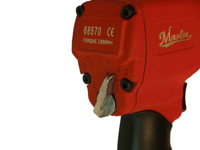 Compacte 1/2" Slagmoersleutel met 1356 Nm , Pneumatisch .