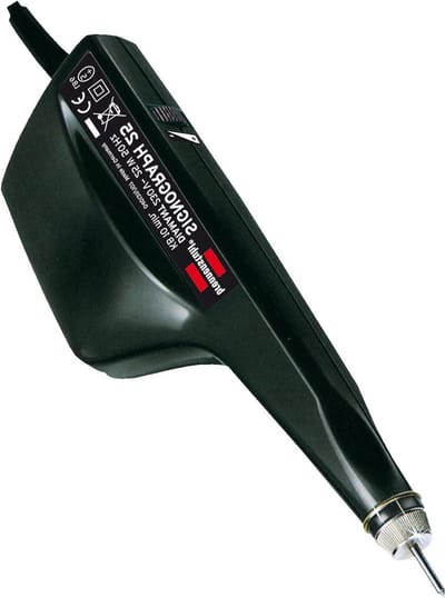 Graveermachine - Elektrisch Gereedschap - Materialen Markeren - 25 Watt Vermogen - 20 cm Lengte - Meerkleurig