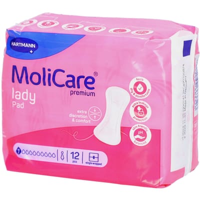 Hartmann Molicare Premium Lady Pads 1 druppel - 1 pak van 12 stuks
