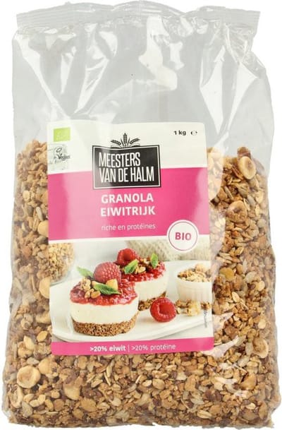 De Halm Granola eiwitrijk