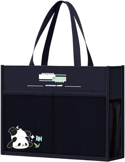 Grote Kunst Portfolio Tas voor Kunstenaars - Multifunctionele Organizer voor Posters, Schetsen en Projecten met Meerdere Vakken en Handvatten