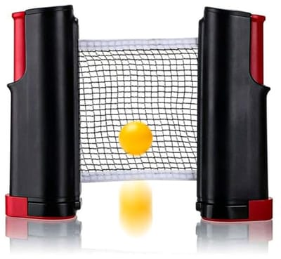 Uittrekbaar Tafeltennisnet - Draagbaar Pingpongnet voor Thuisgebruik - Geschikt voor Alle Tafels