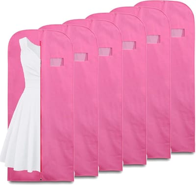 Ademende Kledinghoezen - Stofdichte Bescherming voor Kleding - 6 Stuks 60x138cm