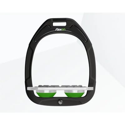 Platte Grip Zwarte/Grijze/Groene Steigeren Flex-On Green Composite
