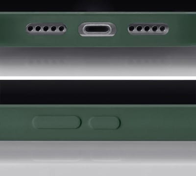 Mobilize Hoesje geschikt voor Apple iPhone 14 Pro Max Telefoonhoesje Flexibel TPU | Mobilize Rubber Gelly Backcover | iPhone 14 Pro Max Case | Back Cover - Matt Green | Groen
