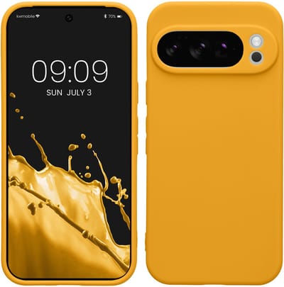 kwmobile telefoonhoesje geschikt voor Google Pixel 10 Pro - Hoesje voor smartphone - Precisie camera uitsnede - In mango