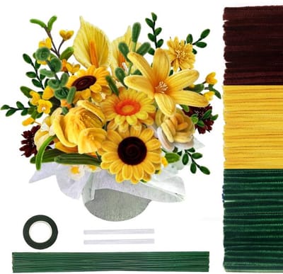 By shayne - Bloemenboeket Pijpenrassers - 200 Stuks - Creatief