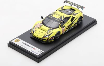 1:43 Diecast-modelauto Ferrari 488 GTE EVO Iron Lynx #60 24H LeMans 2022 C. Schiavoni / A. Balzan R. Giammaria Looksmart.