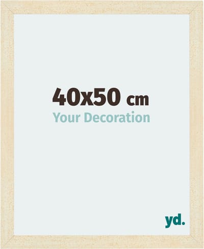 Your Decoration - Fotolijst 40x50 cm - MDF - Zand Geveegd - Mura
