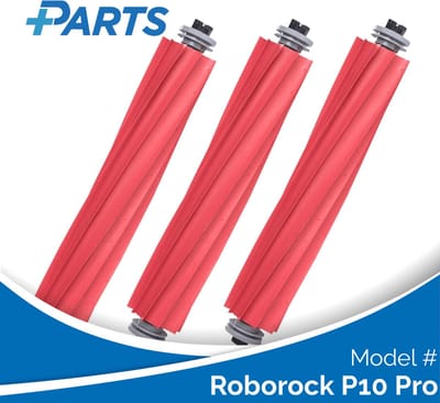 Roborock P10 Pro Borstels (3 Stuks, Plus.Parts® alternatief voor 8.02.0079)