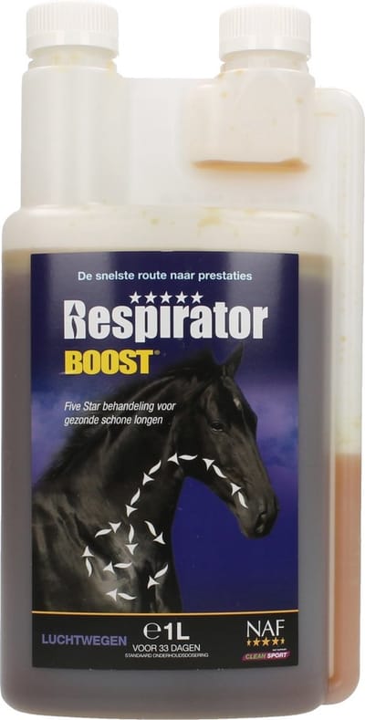 NAF - Respirator Boost - Vloeibaar - Luchtwegen - 1 liter