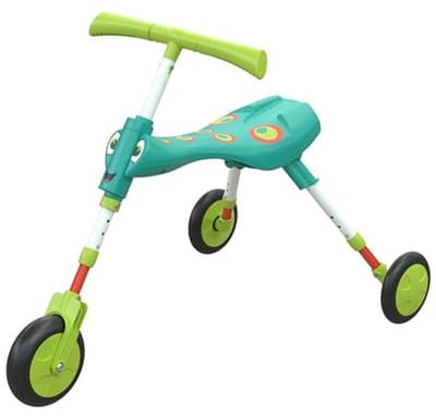 Driewieler voor kinderen - Loopfiets - Balans ontwikkelen - Groeit mee - XL-wielen - Meerkleurig
