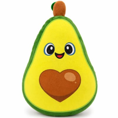 Topknuffels® Avocado Jongen Pluche Knuffel 18 cm - Speelgoed Knuffels voor Kinderen Jongens Meisjes - TikTok Advocado Kawaii Kussen - Avocado Plush Toys