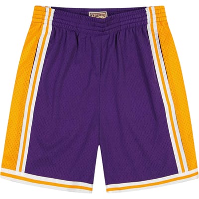 Mitchell And Ness NBA Los Angeles Lakers 1994 1995 Korte Broek Paars