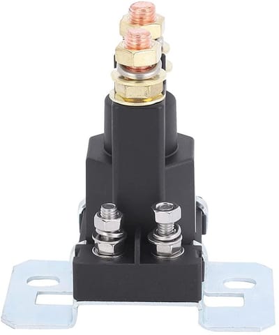 Startrelais - Accu Schakelaar - Voertuig Starten - Hoog Laadvermogen - 12V 500A - Zwart