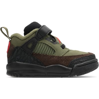 Jordan Spizike Babyschoenen - Olijf - Maat 21 - Leer
